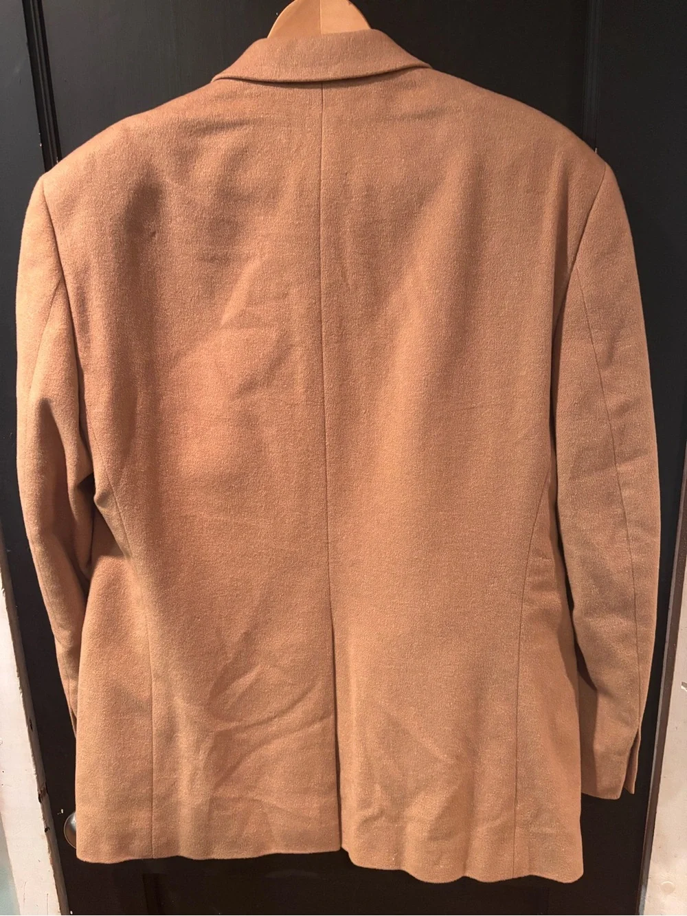 Lauren Ralph Lauren Camel Wool Silk Cashmere Sport Coat Blazer 40R Men’s